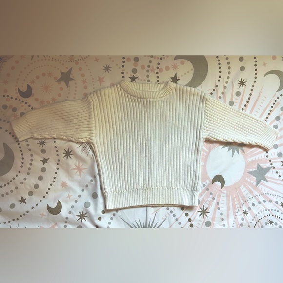 Chunky Heavy Knit Baby Sweater 3 - 6 months - Picture 1 of 6